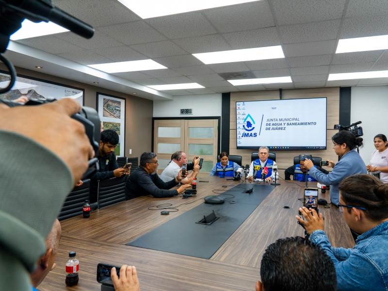 JMAS desplegó operativo tras lluvias de 62 milímetros en Juárez