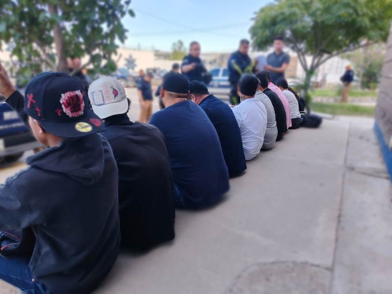 Detiene SSPM a 15 personas y rescata a 18 víctimas de privación ilegal de la libertad