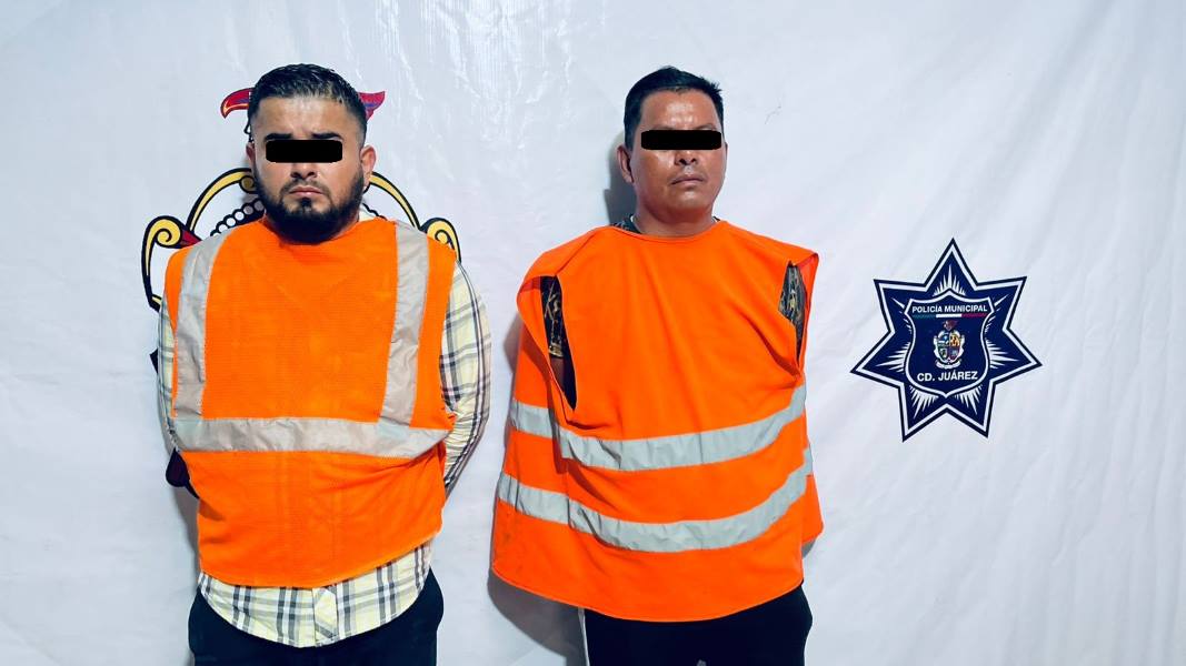 Detienen a dos sujetos armados