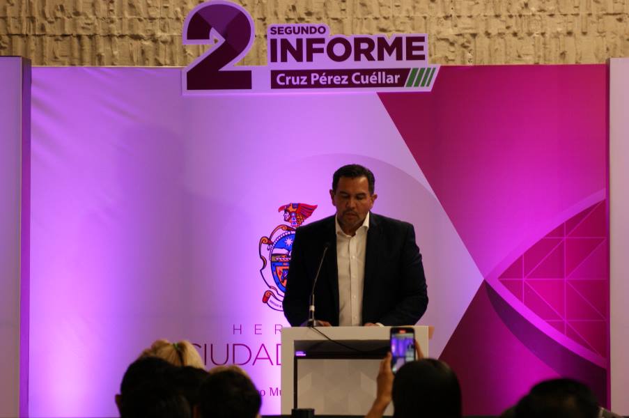 Pide alcalde mayor aportación del Congreso local para obras en Juárez.