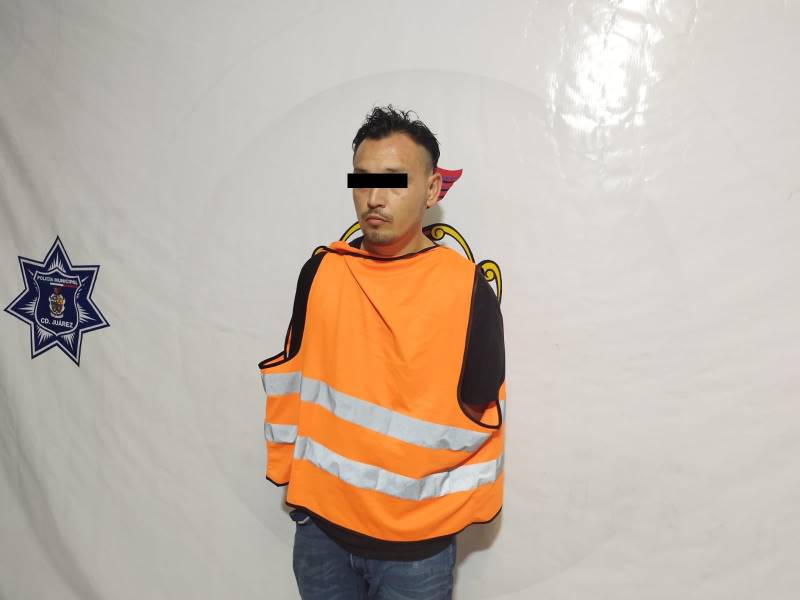 Detienen infraganti a sujeto por homicidio en grado de tentativa