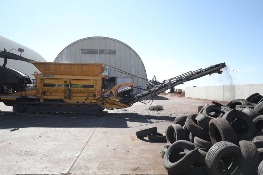 Avanza proyecto de trituración de llantas por Grupo Cementos de Chihuahua