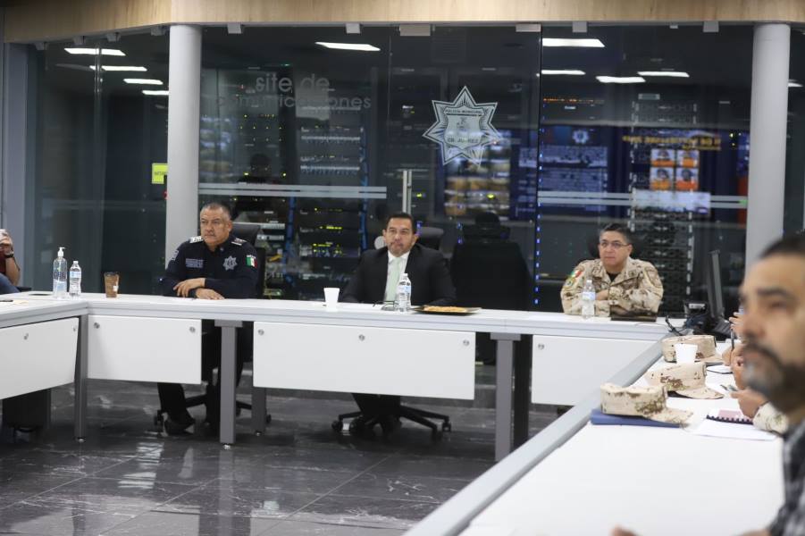 Encabeza alcalde reunión de la Mesa de Coordinación para la Construcción de la Paz