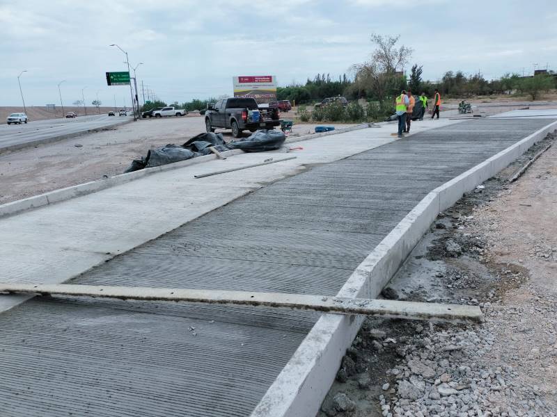 Con una inversión de más de 6 millones de pesos, rehabilitan cruce Francisco Villarreal