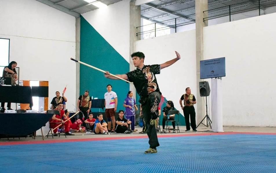 Raúl Rubio representará a México en el Campeonato Mundial de Wushu en Brasil