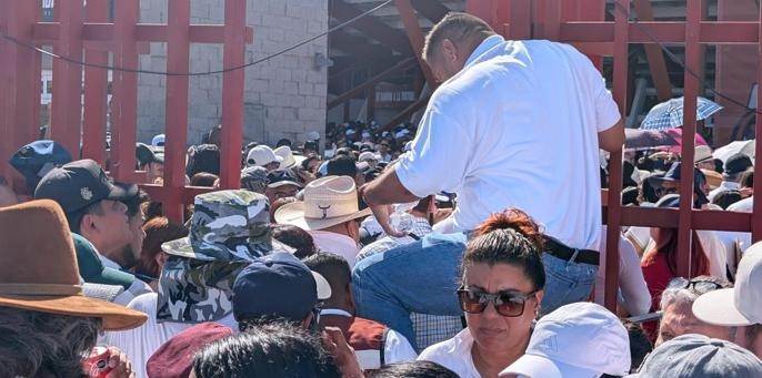 Miles acuden al Estadio Juárez para el informe de la presidenta Claudia Sheinbaum