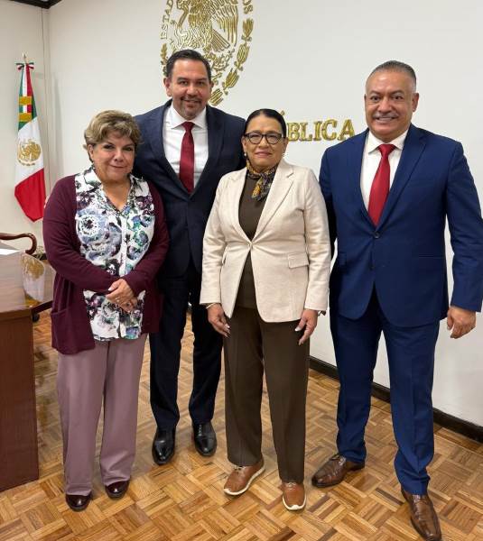 Reforzarán seguridad en Juárez: Cruz se reúne con Sheinbaum y Harfuch