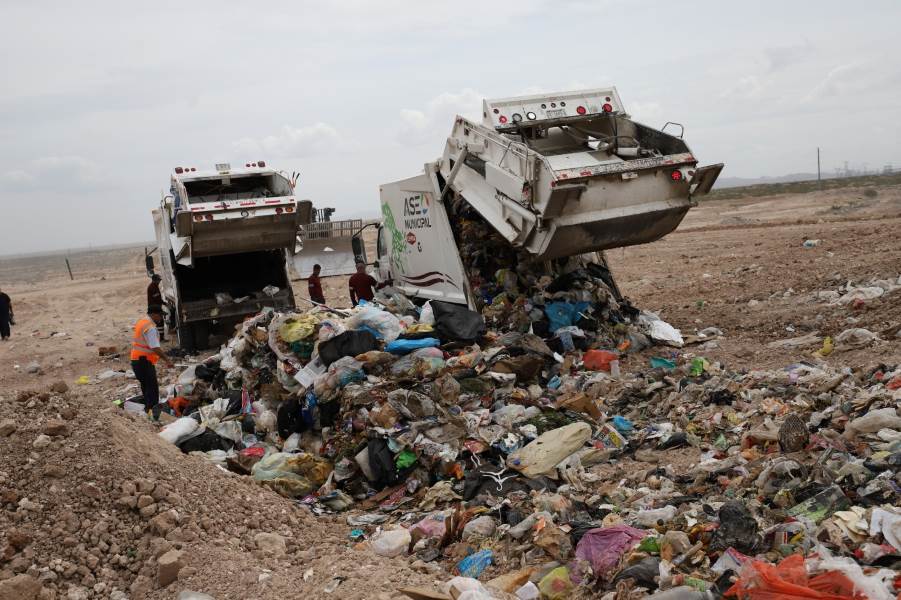 Recolectan 54.7 toneladas de residuos en el primer día de Juárez Renovado