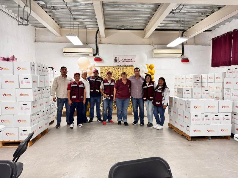 Continúa entrega de apoyos alimentarios a través del programa Cruzada por tu Familia