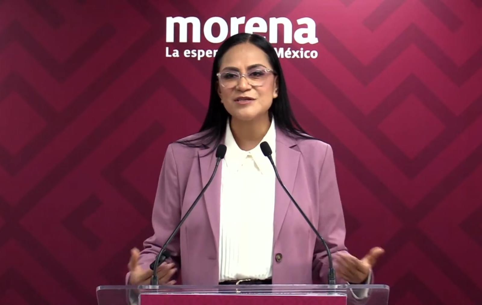 Yo los veo unidos; dice Ariadna Montiel sobre proceso de Chihuahua.