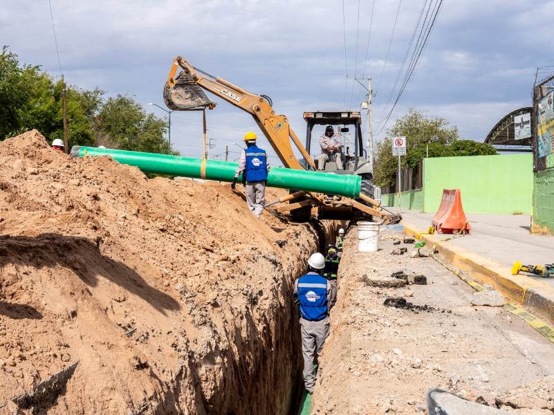 JMAS desvía colector para avanzar en puente Las Torres-Talamás