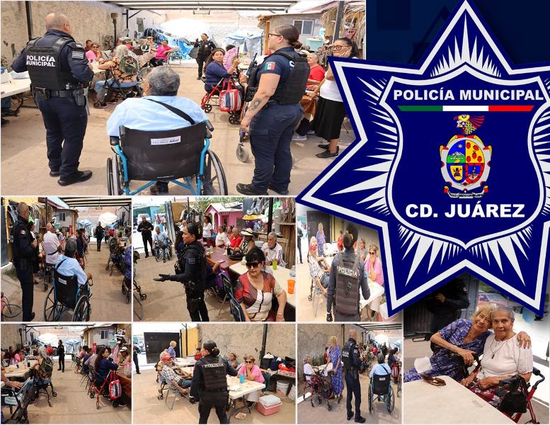 Policía lleva charla de autoestima y bienestar emocional a adultos mayores
