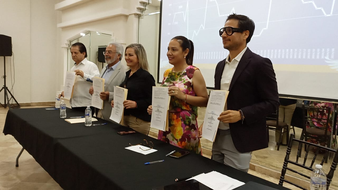 Firman acta constitutiva del Bloque Empresarial Fronterizo.