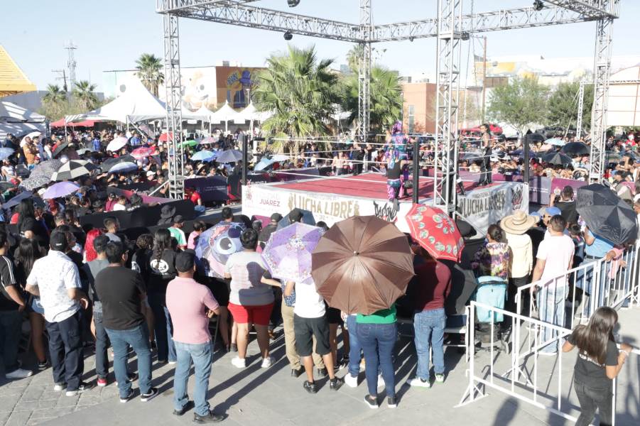 Un éxito tercer Festival de Luchas