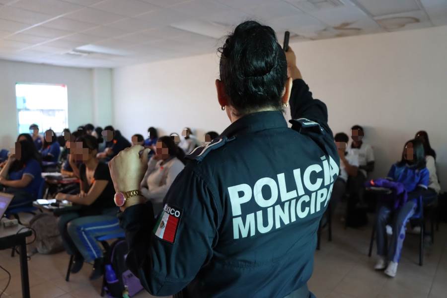 Imparte la DEVIFG pláticas preventivas en Telebachillerato para adolescentes