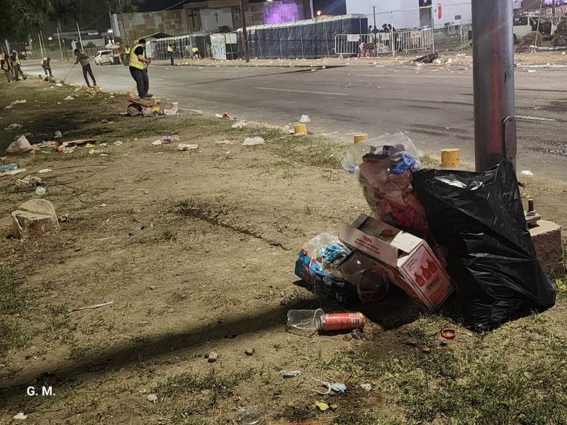 Recolectaron 30 toneladas de basura en El Punto