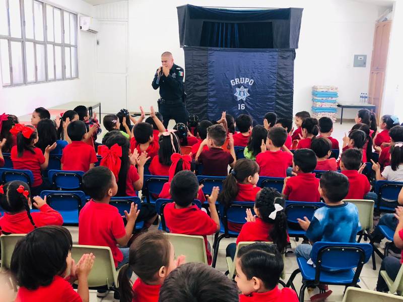Mantiene la SSPM visitas a preescolares con temas preventivos a través de “Teatro Guiñol”