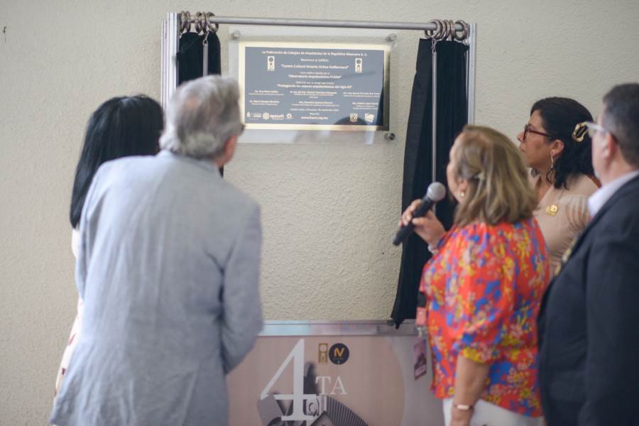 IPACULT y Colegio de Arquitectos develan placa en el Centro Cultural “Ernesto Ochoa Guillemard