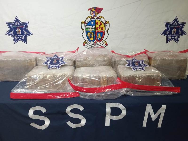 Aseguró la Policía Municipal 57 kilogramos de diferentes tipos de droga durante agosto