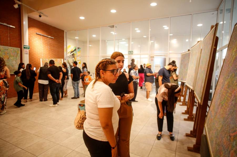 Continúa la exposición Otras realidades en la Sala de Arte Germán Valdés Tin Tan