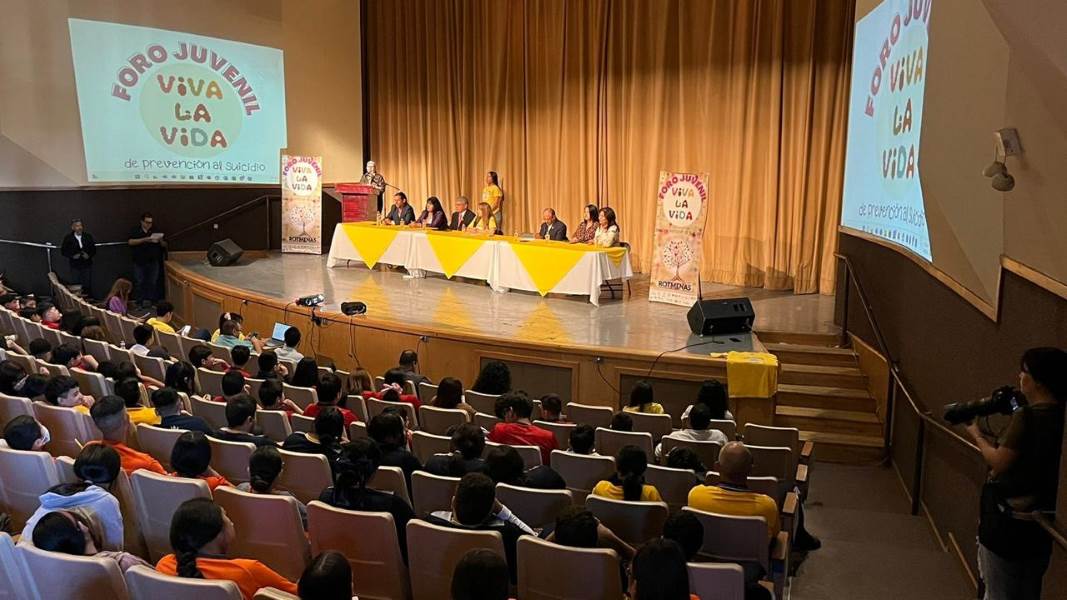 Realizan Foro Juvenil “Viva la Vida” para resaltar la importancia de la salud mental en ciudad Juárez