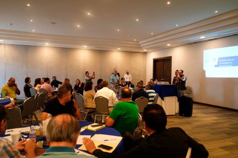 Realiza SEECH reunión estatal de supervisores de Educación Física