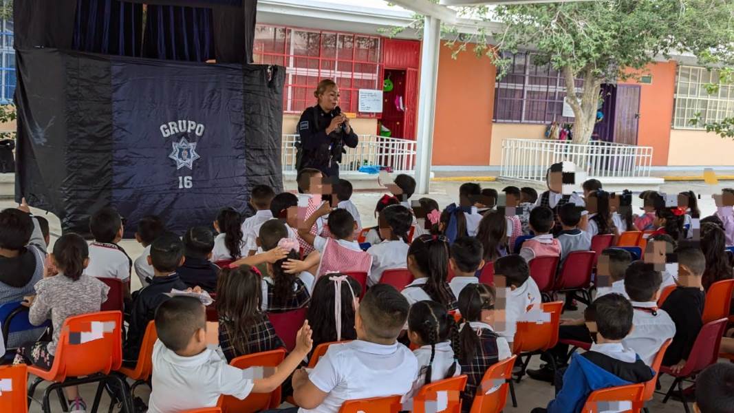 Presentó la SSPM función de teatro guiñol en Jardín de Niños “Rosaura Zapata”