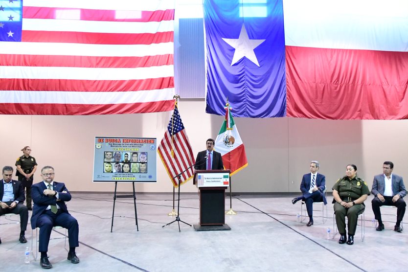 Refrenda Gobernador compromiso de colaboración binacional para seguridad en la frontera