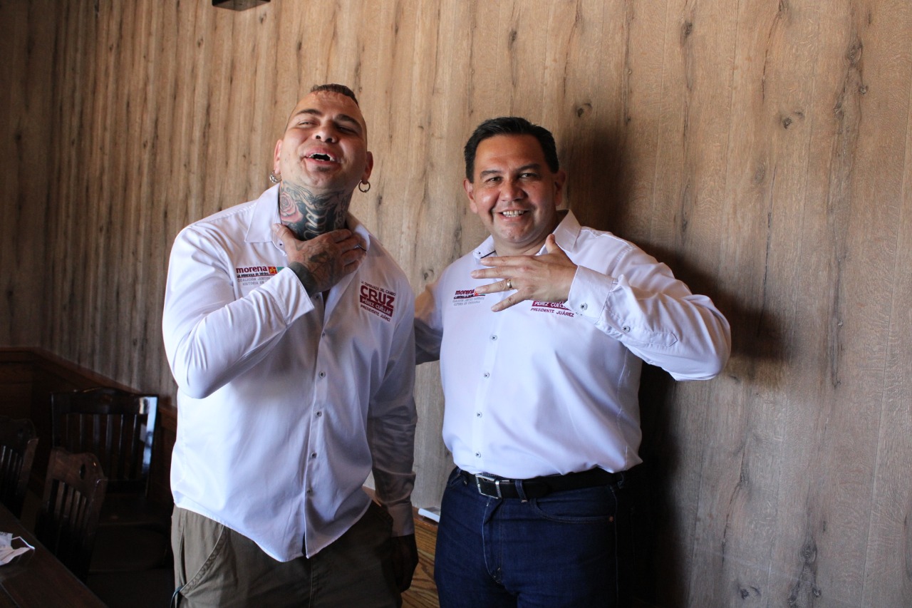 Cruz Pérez Cuéllar y El Pagano se unen por el deporte fronterizo