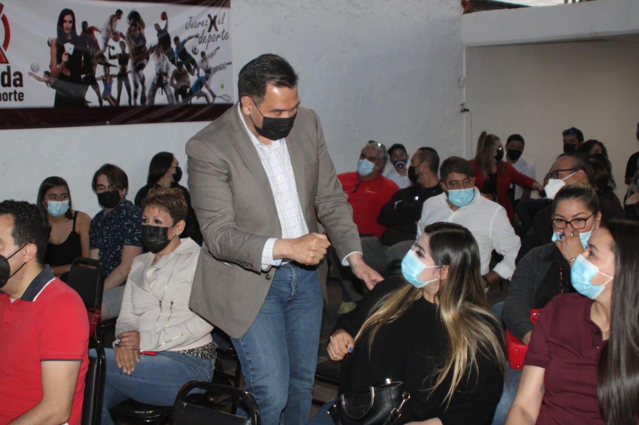 Ciudad Juárez, tiene deportistas con mucho talento: Senador Cruz Pèrez Cuèllar