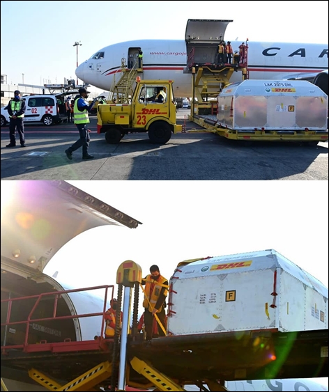 Recibe México nuevo embarque de vacunas Pfizer