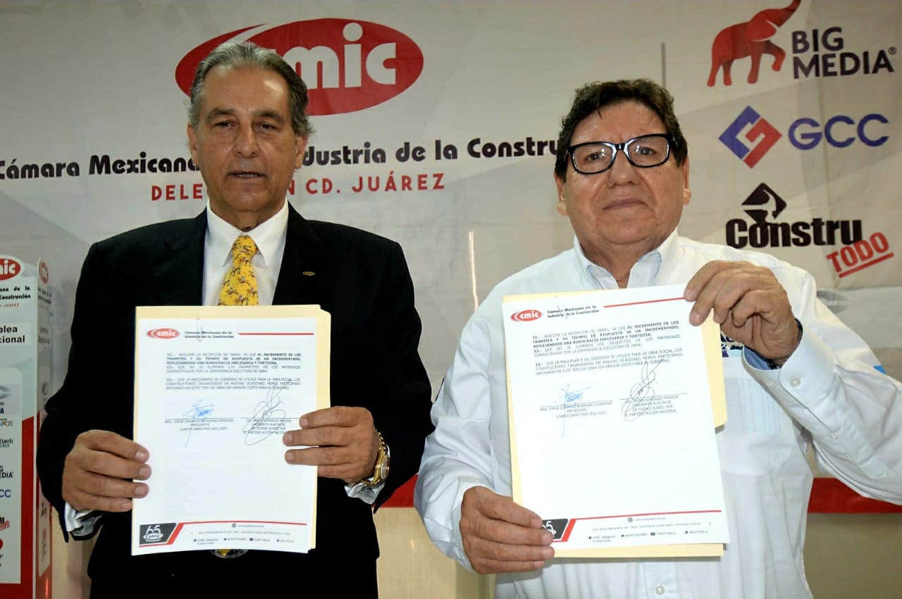   Mocken acuerda asignar obra pública a empresas locales