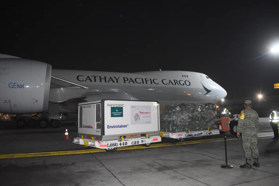 Aumenta México la recepción de vacunas vs COVID