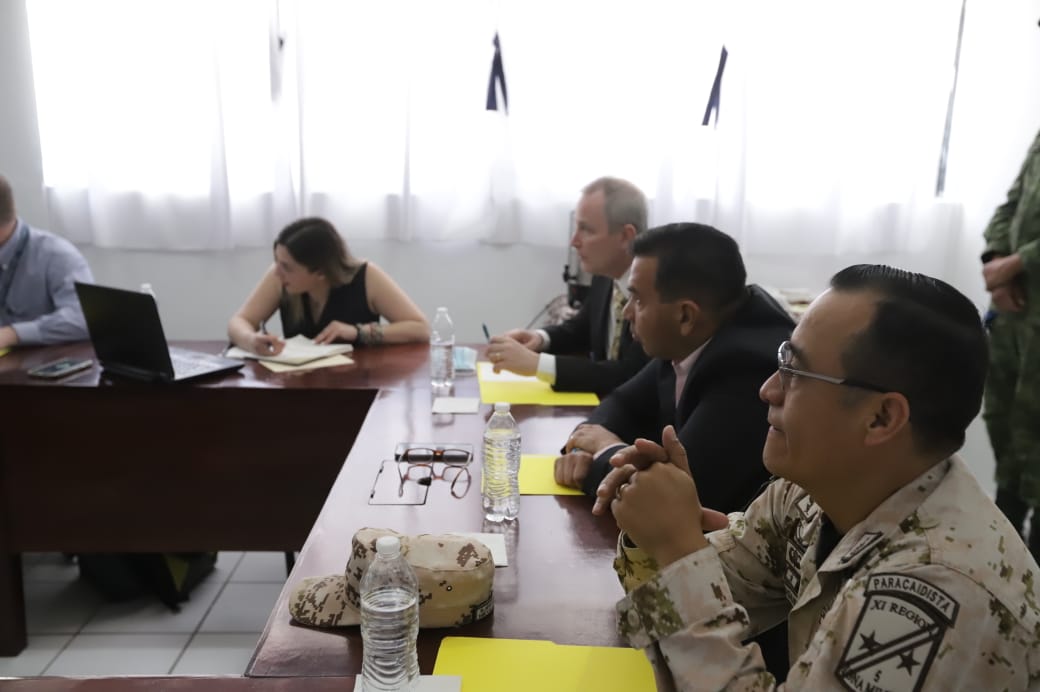 Sesiona la mesa de seguridad con participación de cónsul estadounidense