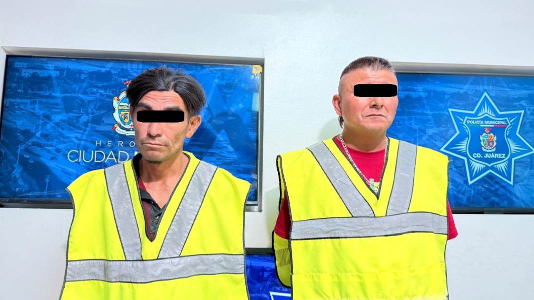 Detienen a dos hombres con más de 2 kilos de metanfetamina en Ciudad Juárez